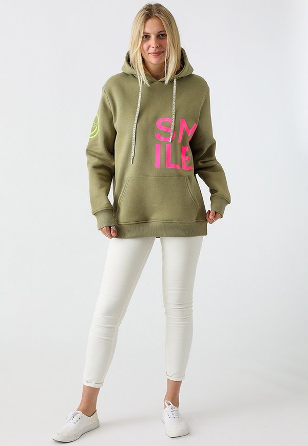 ALISSA - Kapuzenpullover - khaki