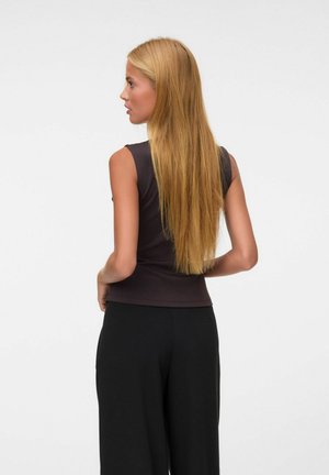 Vero Moda TOP VMSMILLA TOP - Débardeur - chocolate torte