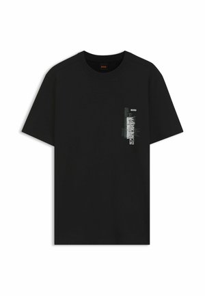 BOSS, - T-shirt z nadrukiem