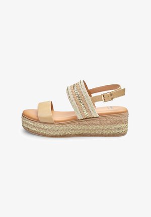 Bata BATA - Sandali con zeppa - beige