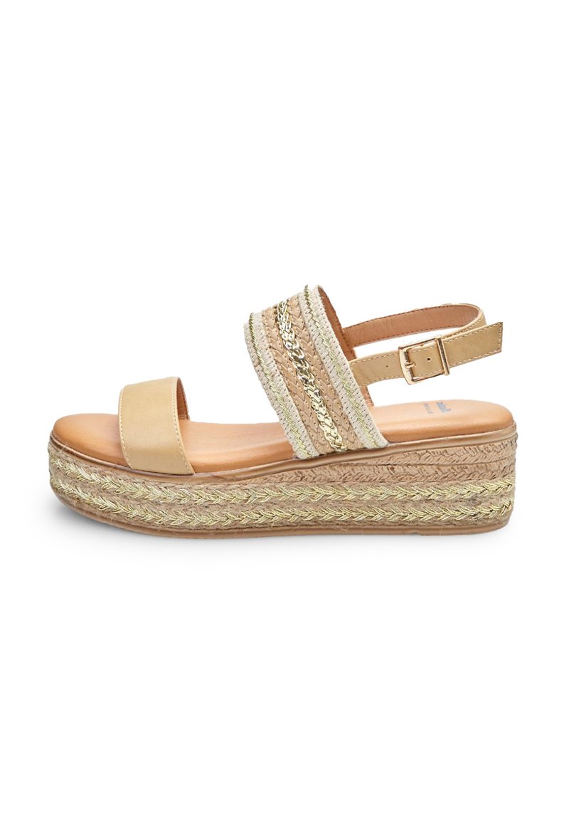 Bata BATA - Sandali con zeppa - beige