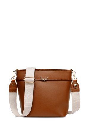 VERICA - Cross body bag - brown