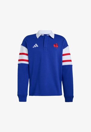 adidas Performance, FFR HERITAGE RUGBY (LONG SLEEVE) - Polo - semi lucid blue