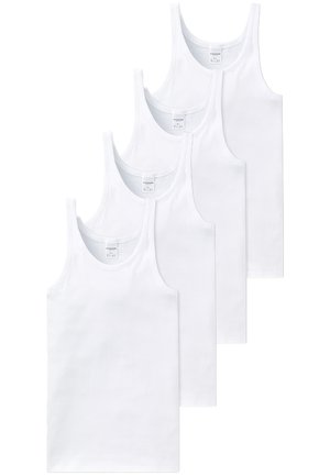Schiesser 4ER PACK ESSENTIALS FEIN - Undertröja - weiß