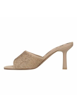 Mules de tacón - beige