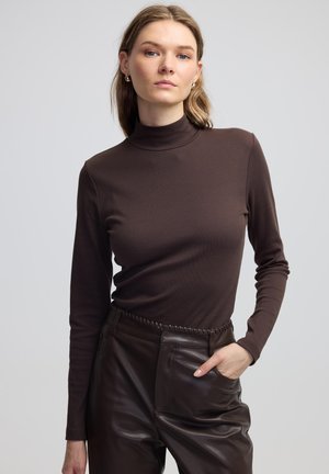Ipekyol TURTLENECK  - Top s dlouhým rukávem - brown