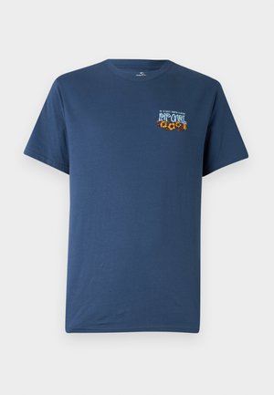 Rip Curl SURF PARADISE TEE UNISEX - Print T-shirt - washed navy