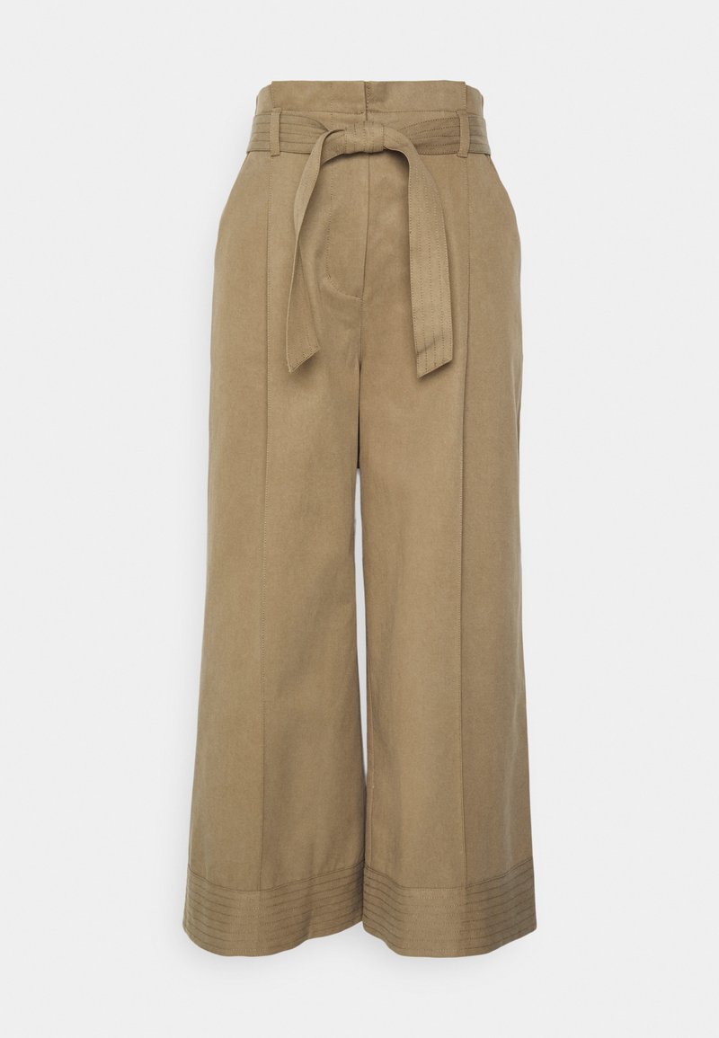 Thought THE PERFECT BELTED CULOTTES Broek earth brown/bruin Zalando.be Thought THE PERFECT BELTED CULOTTES Broek earth brown/bruin Zalando.be