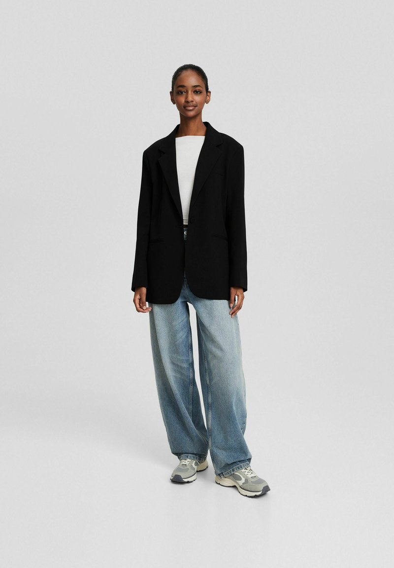 Bershka Blazer zwart