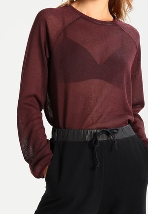 Strickpullover - dark brown