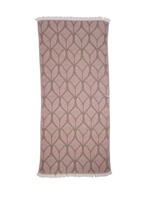 BOTANIC ART - Strandhanddoek - pink/olive