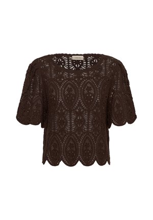 Cream, CRMINDIE CROCHET BLOUSE - Blouse - java