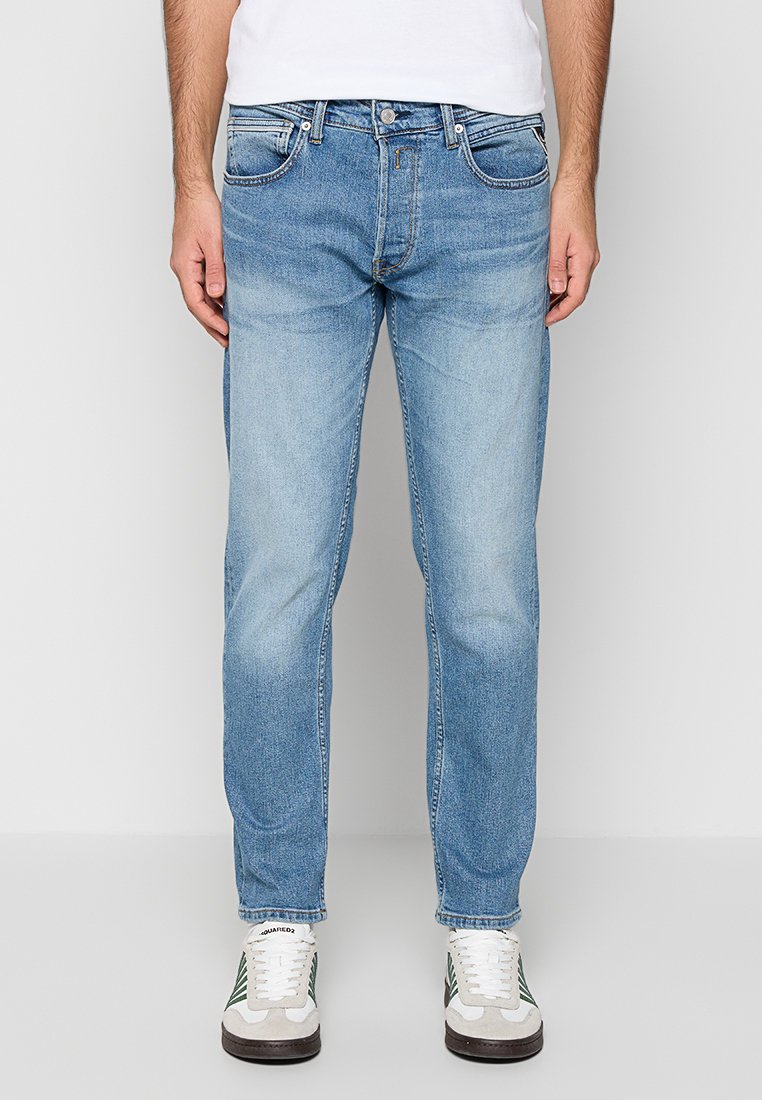 Replay Straight leg jeans blauw