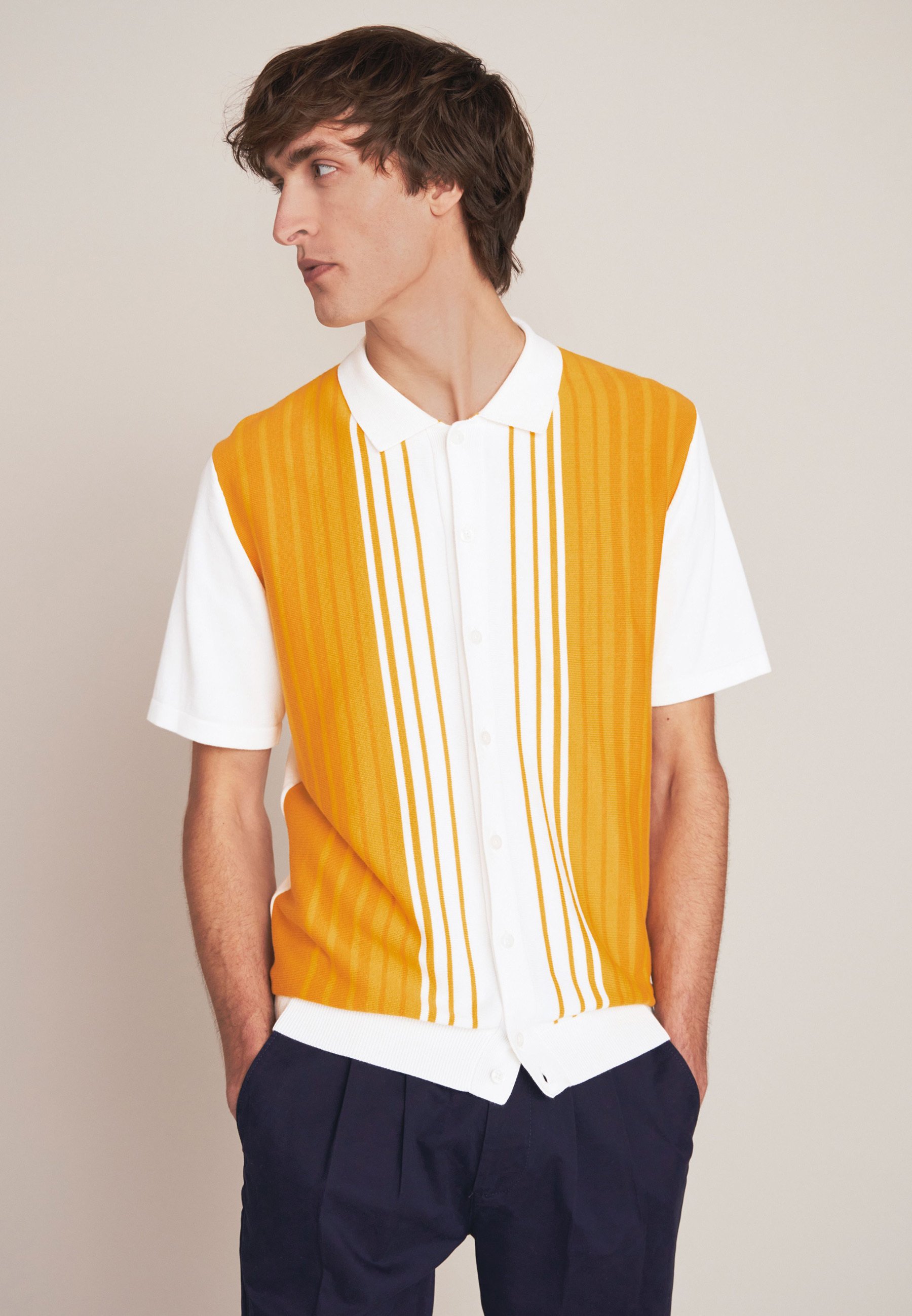 Next Shirt - mustard yellow - Zalando.de