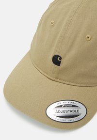 Carhartt WIP MADISON LOGO UNISEX - Cappellino - beige/black