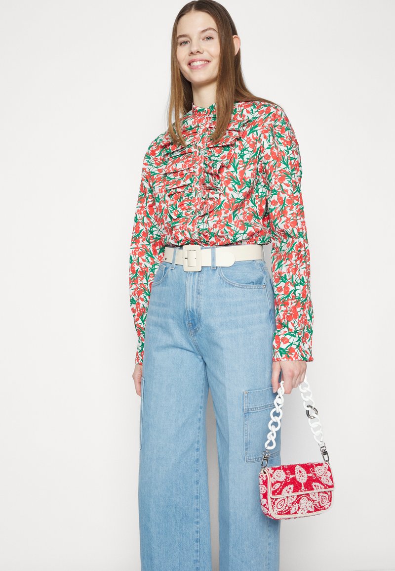 Damen Bekleidung | Frame Denim LE PIXIE HIGH RISE BAGGY POCKET Jeans Relaxed Fit genoa/blau - LJ82114 Damen Bekleidung | Frame Denim LE PIXIE HIGH RISE BAGGY POCKET Jeans Relaxed Fit genoa/blau - LJ82114