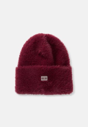 HERITAGE FLUFFY BEANIE - Căciulă - red wine