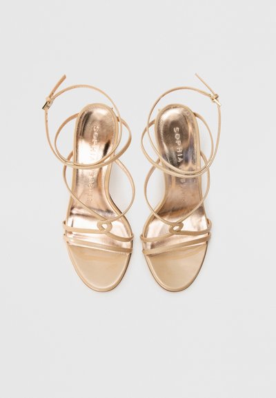 Sophia Webster ENCHANTRESS STRAPPY SANDAL - Augstpapēžu sandales - biscotti