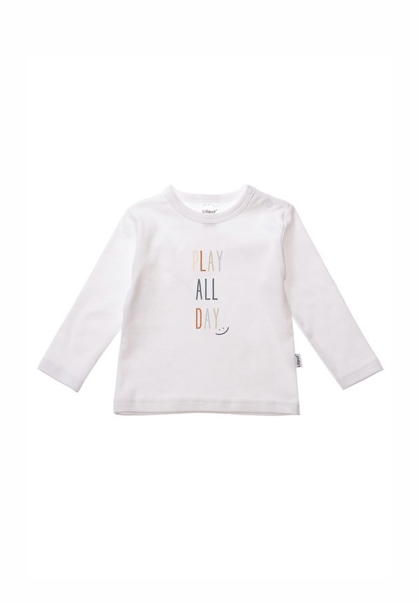PLAY ALL DAY - Langarmshirt - weiss