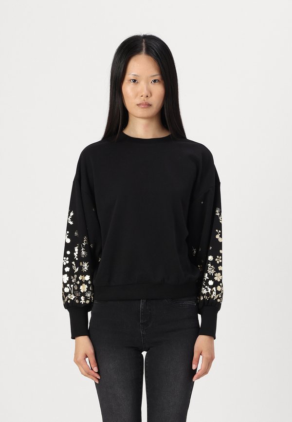 ONLBROOKE FOIL O NECK - Sweatshirt