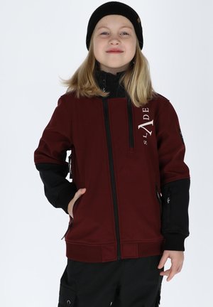 COLORADO - Veste softshell - burgundy black