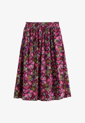 Seasalt Cornwall, SEASALT CORNWALL MEVAGISSEY SKIRT - Jupe trapèze - pink - sketchbook blooms rosa