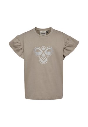 Hummel RUFFLE BIG BEE - T-shirts print - rock ridge