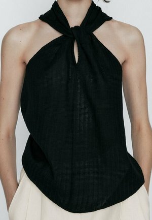 Massimo Dutti Blouse - black