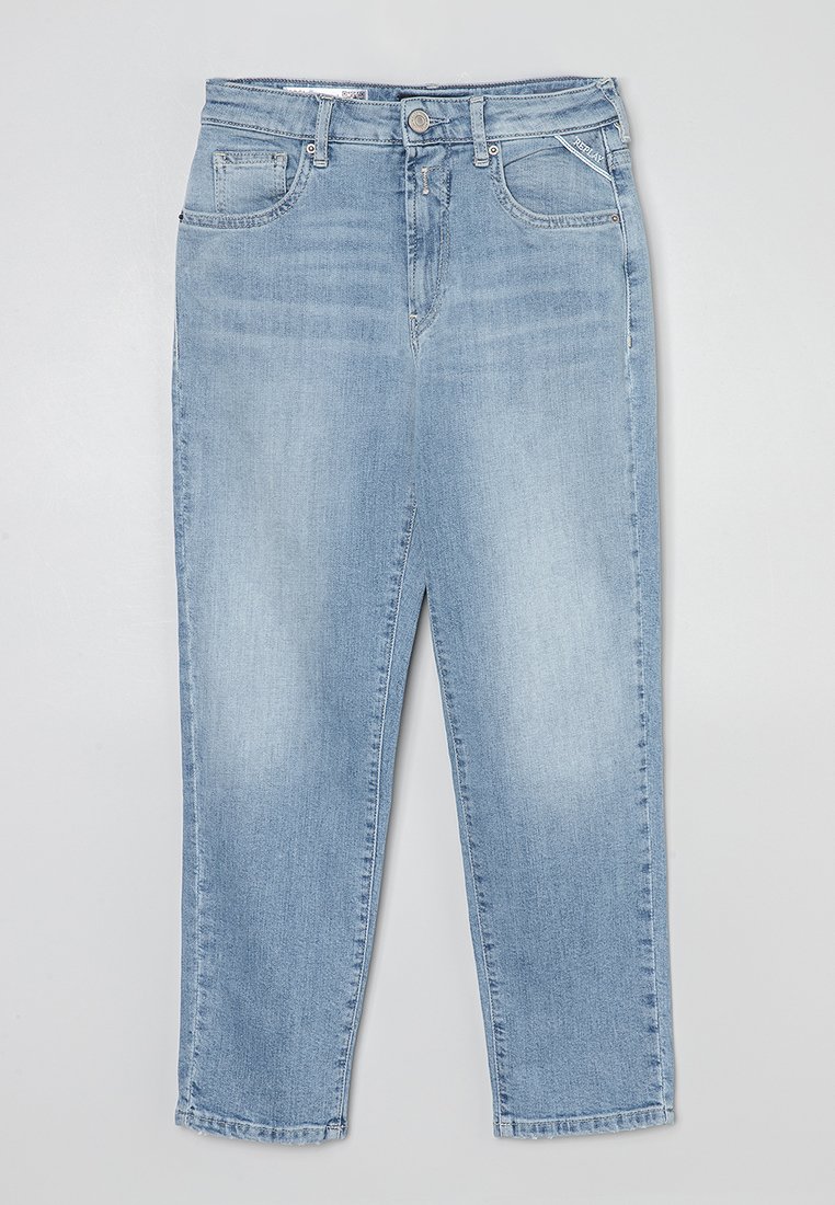 Replay Relaxed fit jeans lichtblauw