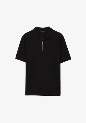 Calliope FERMETURE ÉCLAIR - Polo - noir