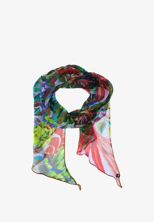 FRAAS, FLORAL BIAS CUT - Sjaal - blue