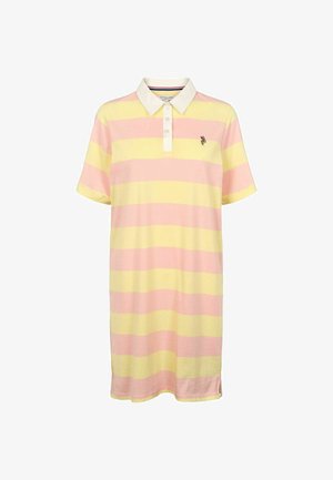 U.S. Polo Assn., UWLEIRA POLO DRESS - Trikotaažkleit - impatiens pink striped