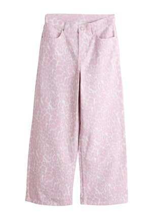 Next, Široké nohavice - pink leopard print