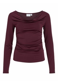 MIT LANGEN ÄRMELN VIKANA WASSERFALL-AUSSCHNITT - T-shirt à manches longues - winetasting