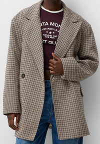 Bershka Cappotto corto - sand