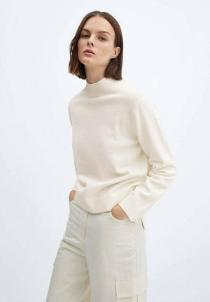 GUITA - Strickpullover - sandfarvet