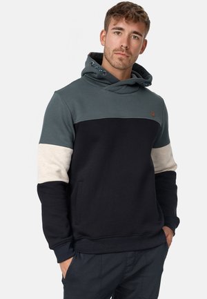 INDICODE JEANS OLSON - Sweat à capuche - urban green
