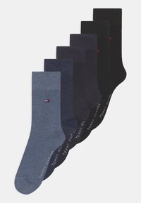 Tommy Hilfiger CHILDREN BASIC 6 PACK UNISEX - Socken - black/jeans/midnight blue