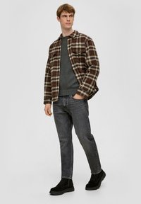 s.Oliver Pullover - dunkelgrau