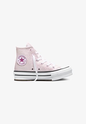 Converse, HIGH-TOP SHOE CHUCK TAYLOR ALL STAR EVA LIFT PLATFORM SHINE UNISEX - Baskets montantes - new found bloom white black