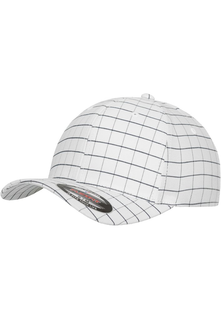 Flexfit Cap - wht/dark navy/white 