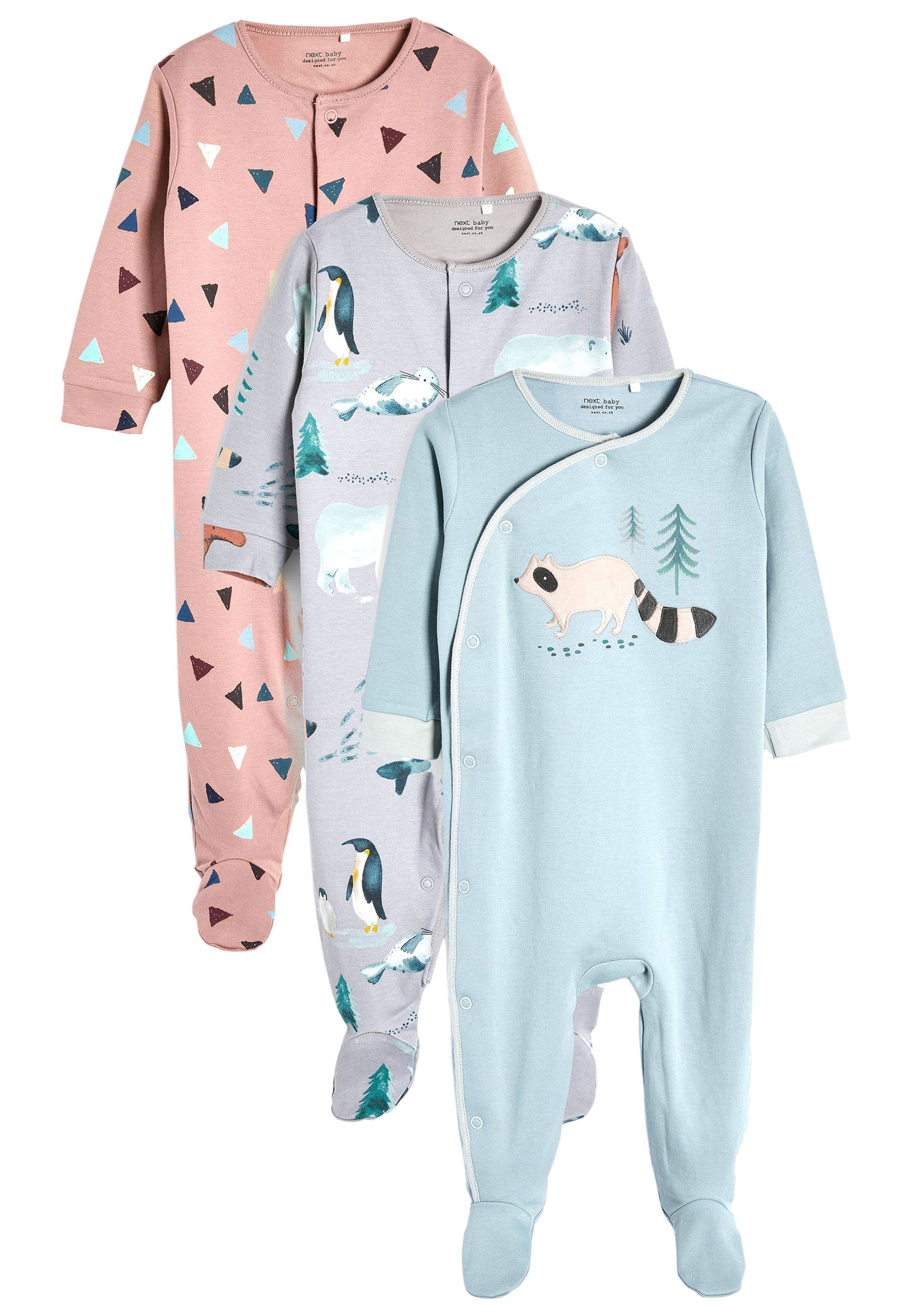 Next 3 PACK - Pijama de bebé - blue/azul - Zalando.es