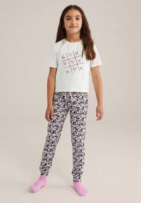 WE Fashion SET - Komplet pižame - off white