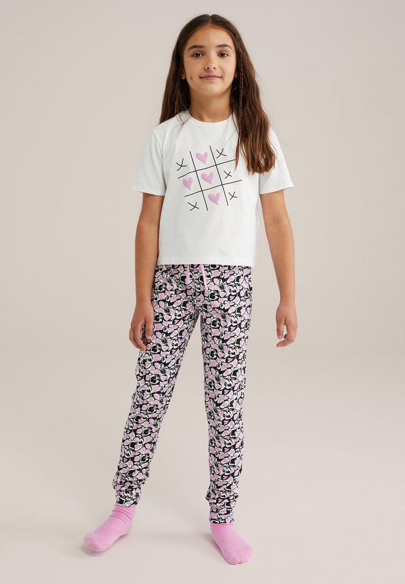 WE Fashion SET - Komplet pižame - off white