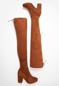 Even&Odd Stivali con i tacchi - cognac