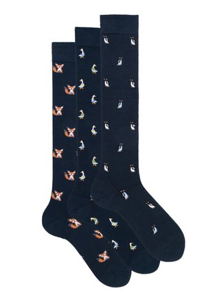 3 PACK LUNGHE FANTASIA - Kniestrümpfe - assortment animals