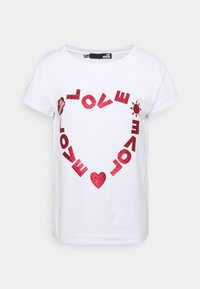 Love Moschino T-shirt imprimé - white
