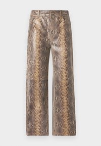 CAILYS - Nahkpüksid - brown