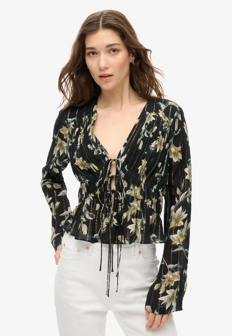 Superdry & Co SLEEVE  - Blusa - wild lillies