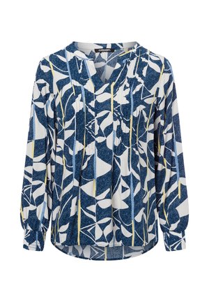 Blouse - marine ecru